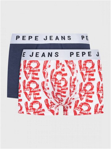 Pepe Jeans Boxerky Love Print Tk 2P PMU10967 Barevná