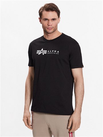 Alpha Industries 2-dílná sada T-shirts Alpha Label 118534 Černá Regular Fit