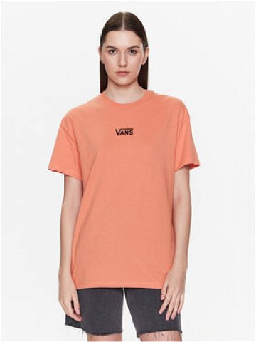 Vans T-Shirt Flying VN0A7YUT Oranžová Oversize