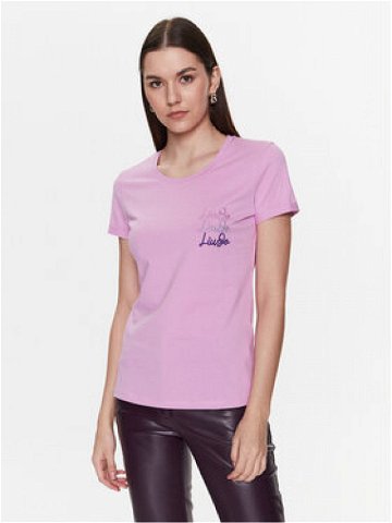 Liu Jo T-Shirt WA3139 J6308 Růžová Regular Fit