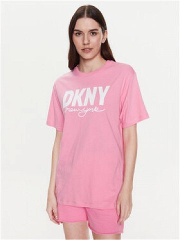 DKNY Sport T-Shirt DP3T9323 Růžová Classic Fit
