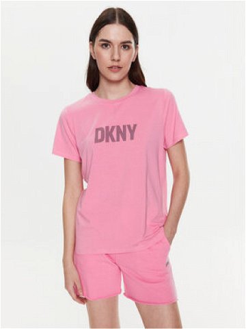 DKNY Sport T-Shirt DP2T6749 Růžová Classic Fit