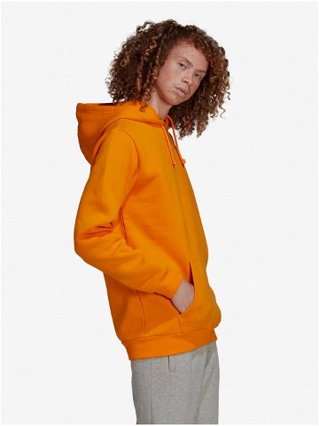 Oranžová pánská mikina s kapucí adidas Originals