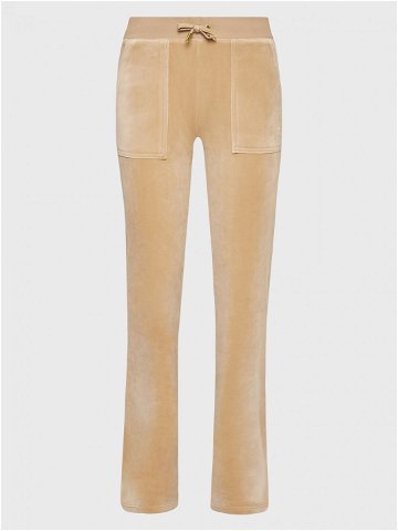 Juicy Couture Teplákové kalhoty Del Ray JCAP180 Béžová Regular Fit