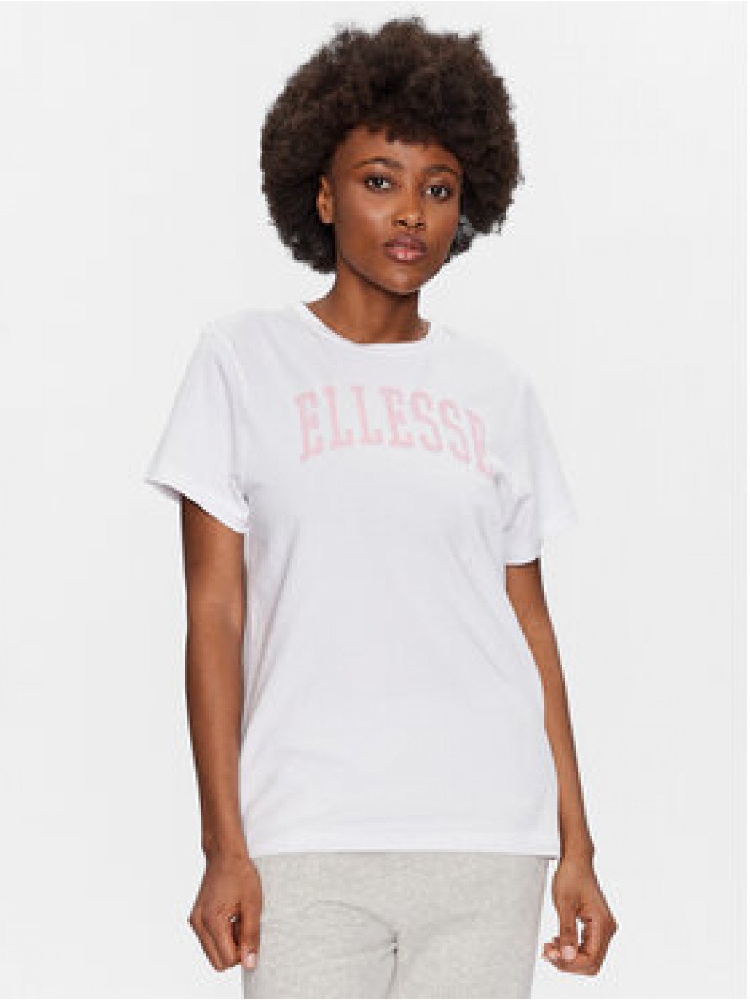 Ellesse T-Shirt Tressa SGR17859 Bílá Regular Fit