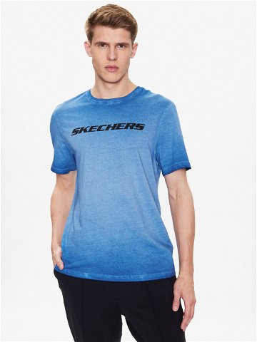 Skechers T-Shirt Breakers M02TS76 Modrá Regular Fit