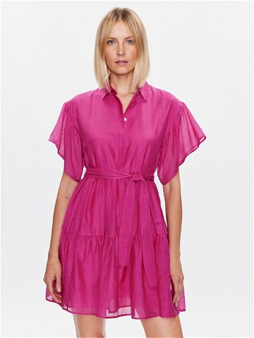 Marella Koktejlové šaty Magma 2332214132 Růžová Regular Fit