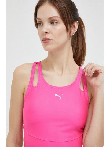 Běžecký top Puma Ultraform růžová barva