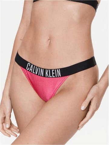 Calvin Klein Swimwear Spodní část bikin KW0KW02019 Růžová