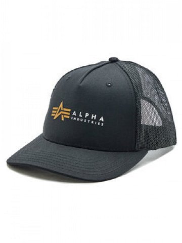 Alpha Industries Kšiltovka Label 106901 Černá