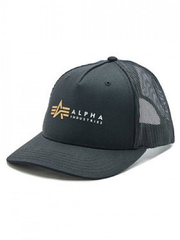 Alpha Industries Kšiltovka Label 106901FP Černá