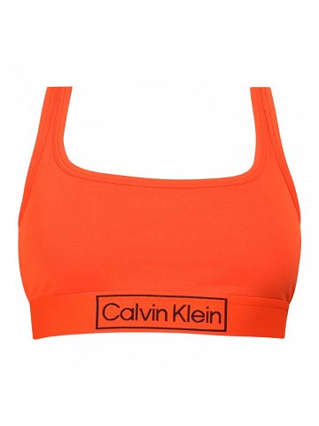 Dámská podprsenka Calvin Klein oranžová QF6768E-3CI M