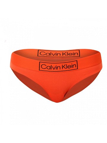 Dámské kalhotky Calvin Klein oranžové QF6775E-3CI S