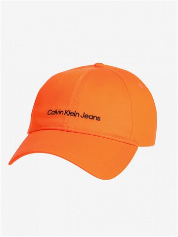 Calvin Klein Jeans Kšiltovka Oranžová