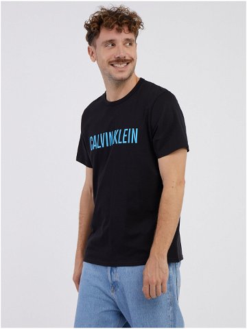 Černé pánské tričko s nápisem Calvin Klein Underwear