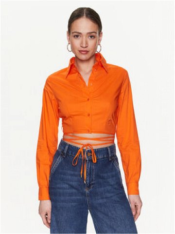Pinko Košile Caloroso 100697 Y6VW Oranžová Regular Fit