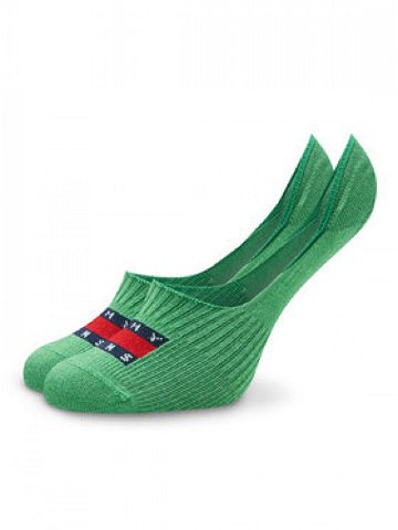 Tommy Jeans Kotníkové ponožky Unisex 701222684 Zelená