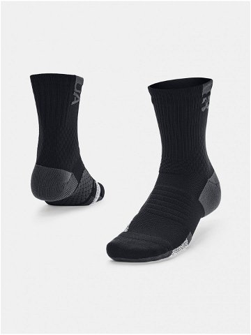 Černé sportovní ponožky Under Armour UA AD Playmaker 1pk Mid