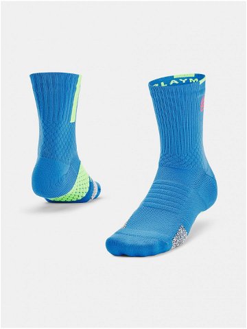 Ponožky Under Armour Curry UA AD Playmaker 1p Mid – modrá