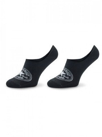Converse Sada 2 párů kotníkových ponožek unisex E1138B-2010 Černá