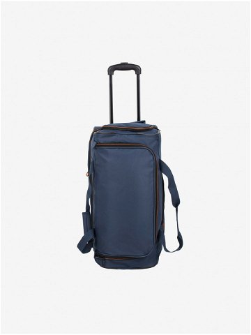 Cestovní taška Travelite Basics Wheeled duffle S Navy orange