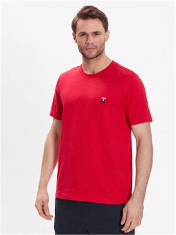 Tommy Hilfiger T-Shirt Small Imdczer MW0MW30054 Červená Regular Fit