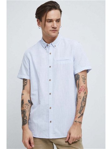 Plátěná košile Medicine pánská regular s límečkem button-down