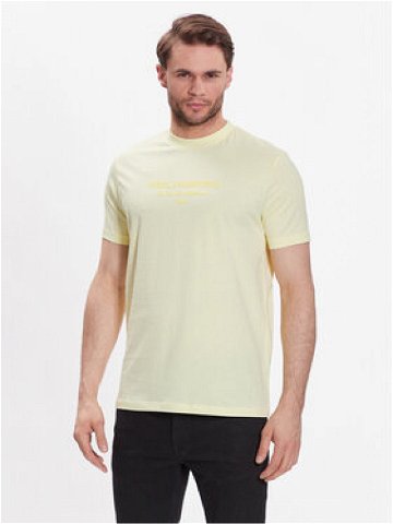 KARL LAGERFELD T-Shirt Crew Neck 755035 532224 Žlutá Regular Fit