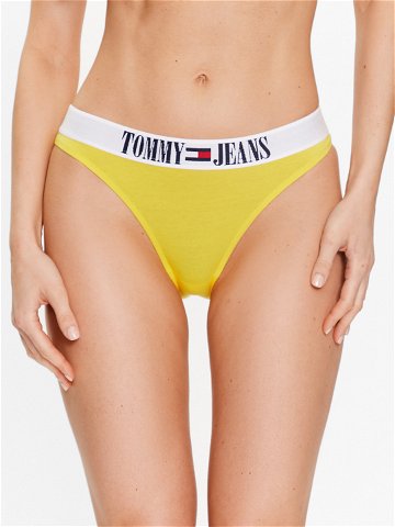 Tommy Jeans Klasické kalhotky UW0UW04208 Žlutá