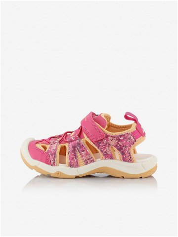 Růžové holčičí outdoorové sandály ALPINE PRO Grobo