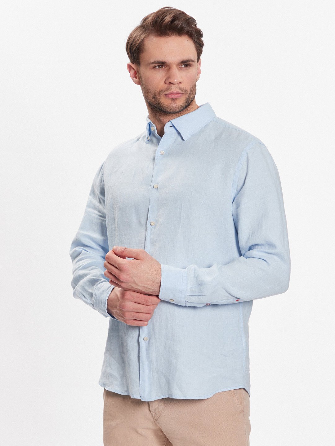 CINQUE Košile Cisteve 9062 Světle modrá Slim Fit