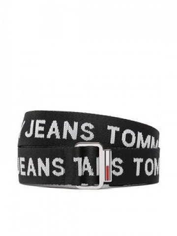 Tommy Jeans Pánský pásek Tjm Baxter 3 5 AM0AM10907 Černá