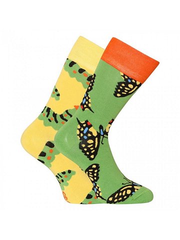 Veselé bambusové ponožky Dedoles Motýl vidloocas D-U-SC-RS-C-B-1548 L
