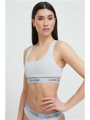 Podprsenka Calvin Klein Underwear šedá barva