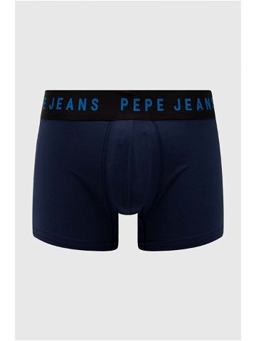 Boxerky Pepe Jeans 2-pack pánské tmavomodrá barva