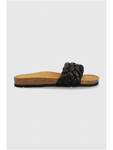 Pantofle Pepe Jeans OBAN dámské černá barva PLS90608