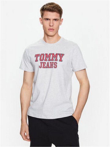 Tommy Jeans T-Shirt Essential DM0DM16405 Šedá Regular Fit