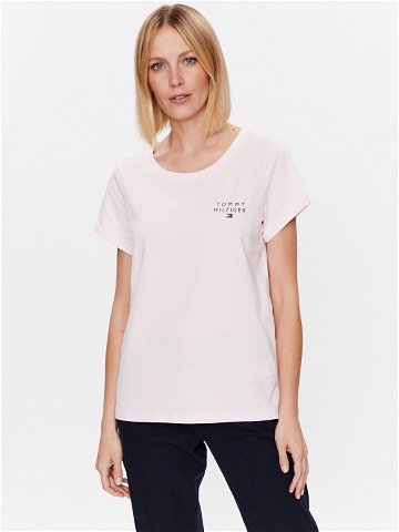Tommy Hilfiger T-Shirt UW0UW04525 Růžová Regular Fit