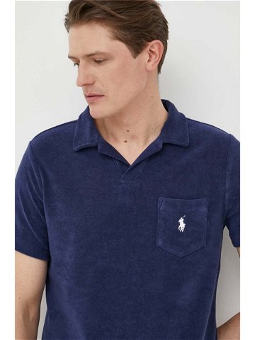 Polo tričko Polo Ralph Lauren tmavomodrá barva