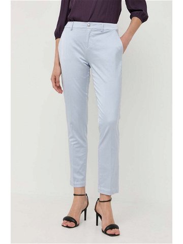 Kalhoty Guess dámské jednoduché medium waist