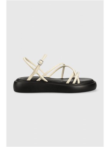 Kožené sandály Vagabond Shoemakers Blenda dámské béžová barva 5519-801-02