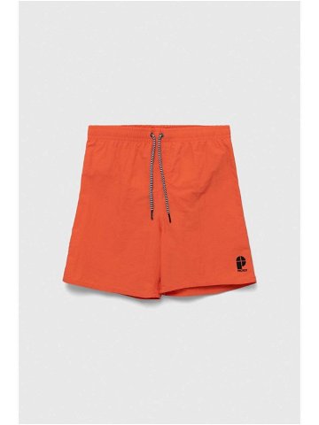 Dětské plavkové šortky Protest CULTURE JR oranžová barva
