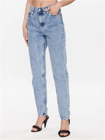 Calvin Klein Jeans Jeansy J20J221443 Modrá Mom Fit