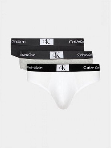 Calvin Klein Underwear Sada 3 kusů slipů 000NB3527A Barevná
