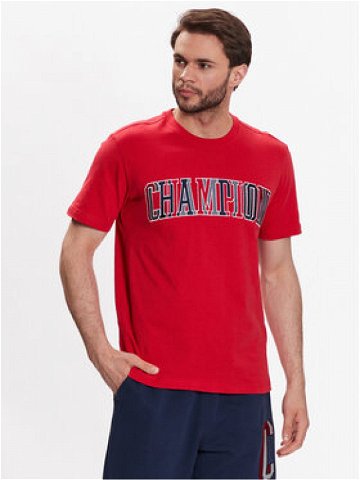 Champion T-Shirt Bookstore 218512 Červená Regular Fit