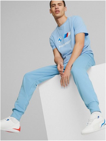 Světle modré pánské tričko Puma BMW MMS