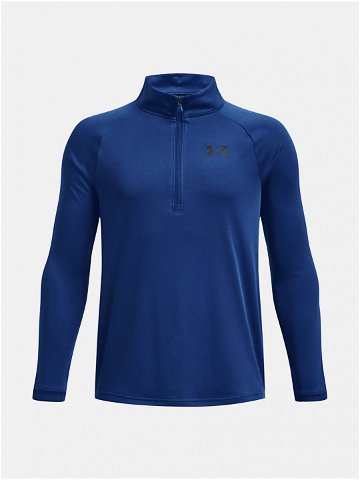 Tmavě modré sportovní tričko Under Armour UA Tech 2 0 1 2 Zip