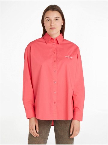 Růžová dámská košile Calvin Klein Jeans