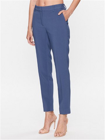 Bruuns Bazaar Kalhoty z materiálu Cindy BBW2727 Modrá Slim Fit