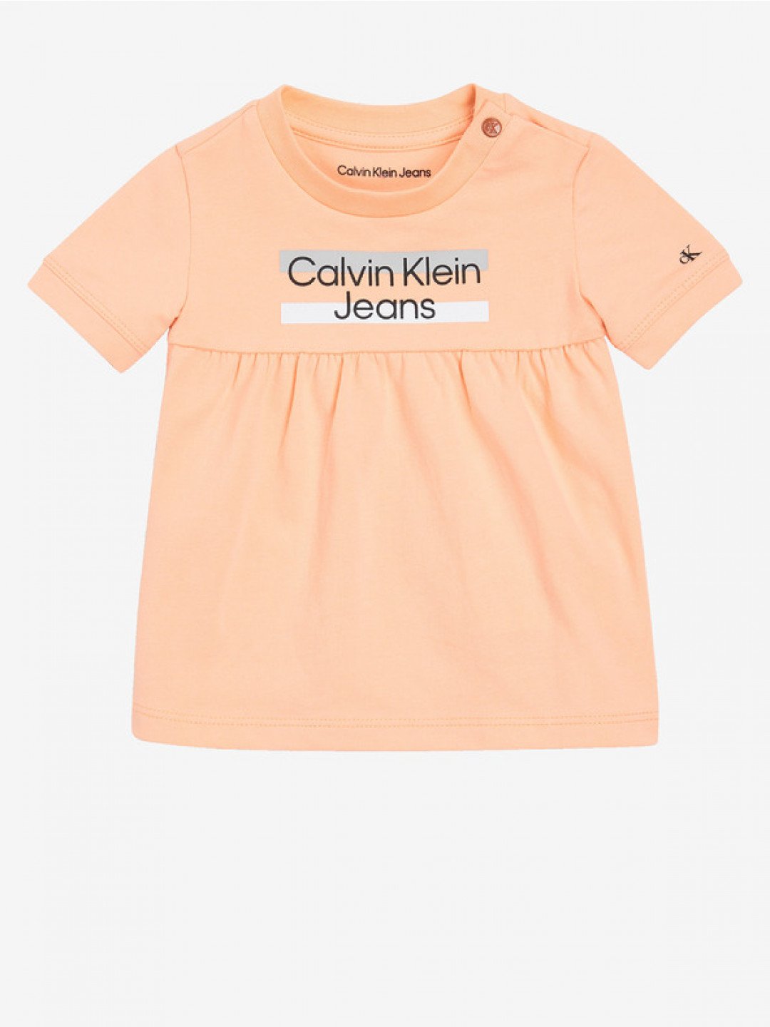 Calvin Klein Jeans Šaty dětské Oranžová